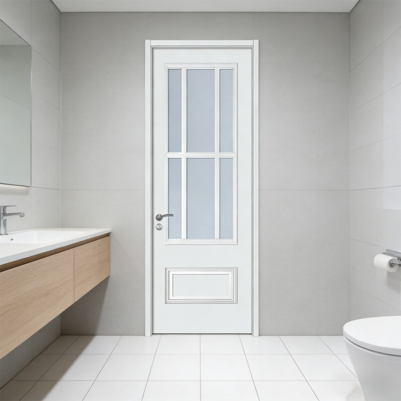 GM-05 Home Frosted Glass Interior Panel Moulding Door