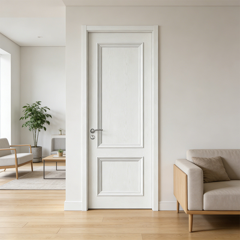 GM-02 European Style Commercial 2 Panel Moulded Door