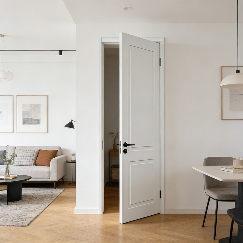 GP-04 Minimalism American Style Solid Wood Painted Door