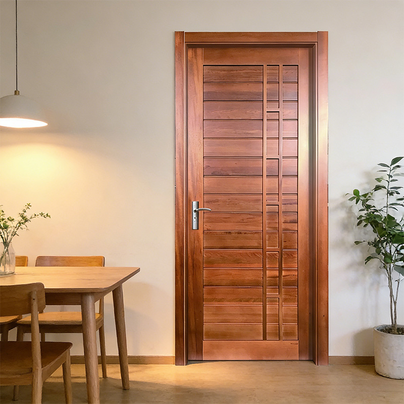 GPS-01 Natural Style Solid Wood Sliding Interior Barn Door