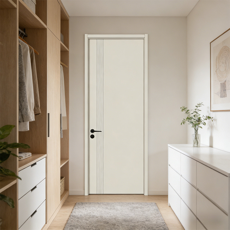 GP-07 Artistic Interior Decoration Painting Wood Door