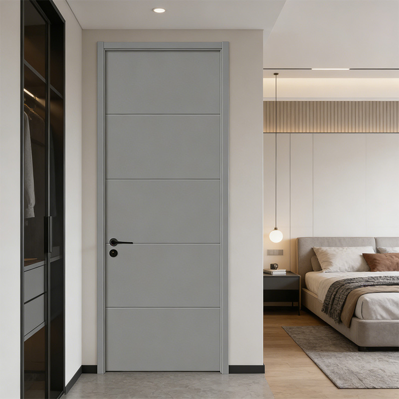 GP-08 Modern Simple Painted Door Bedroom Door