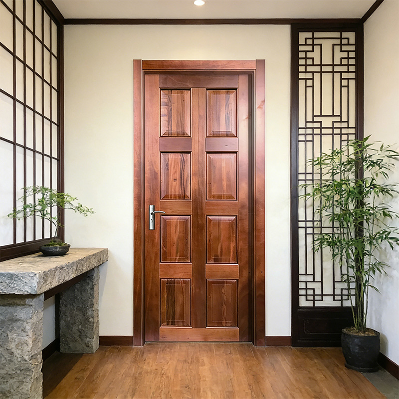 GPS-08 Natural Timber Solid Wood Interior Room Door