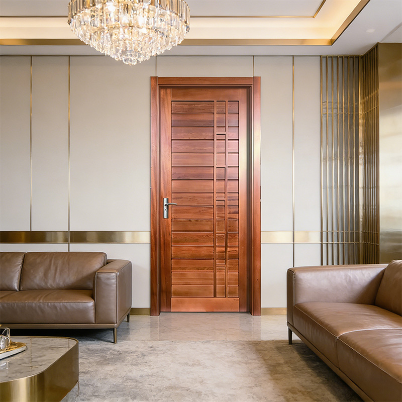 GPS-01 Natural Style Solid Wood Sliding Interior Barn Door