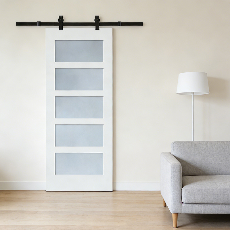 GS-05/05B 5 Panel-Style Waterproof Interior Sliding Barn Door