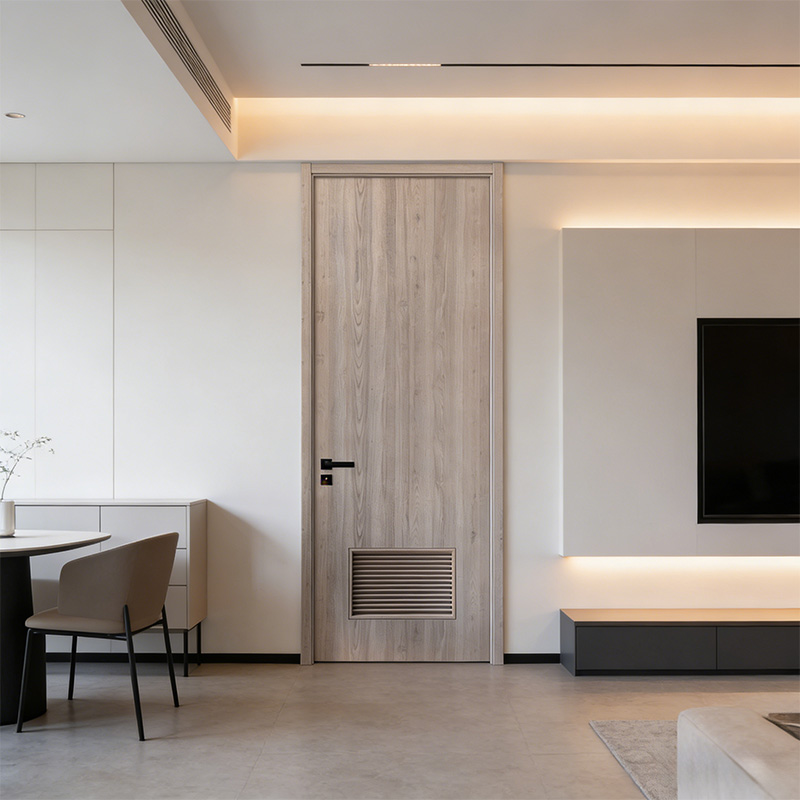 GL-04 Commercial HPL Laminate Hotel Door with Louver