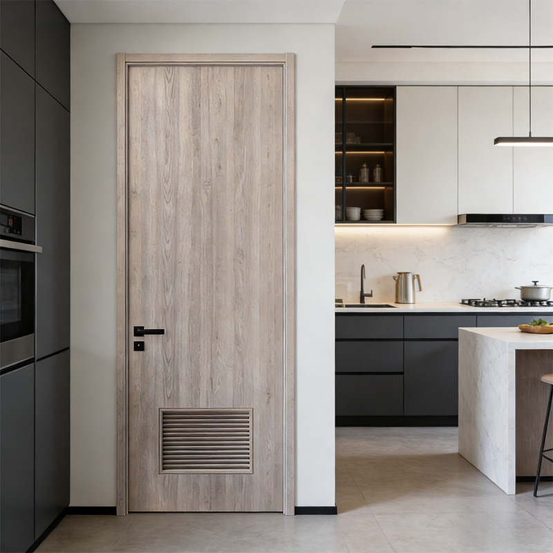 GL-04 Commercial HPL Laminate Hotel Door with Louver