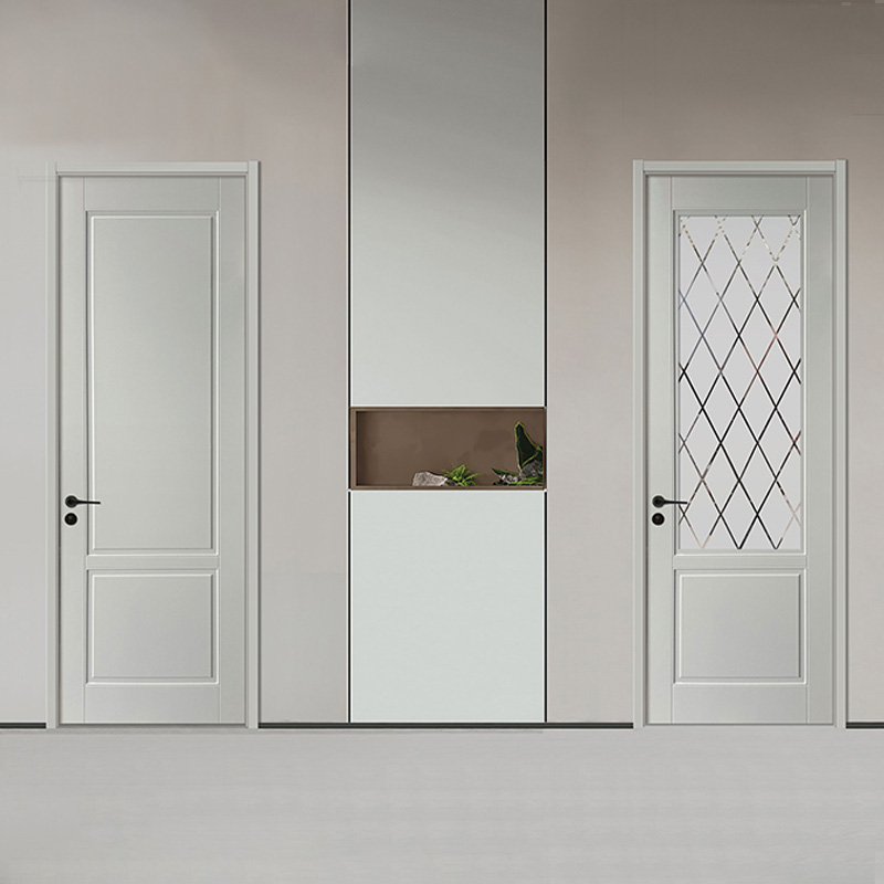 GP-03/03B Light Luxury Style Simple Glass Single Door