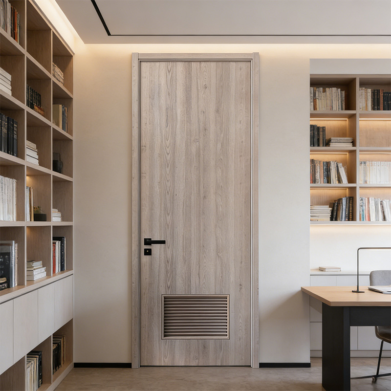 GL-04 Commercial HPL Laminate Hotel Door with Louver