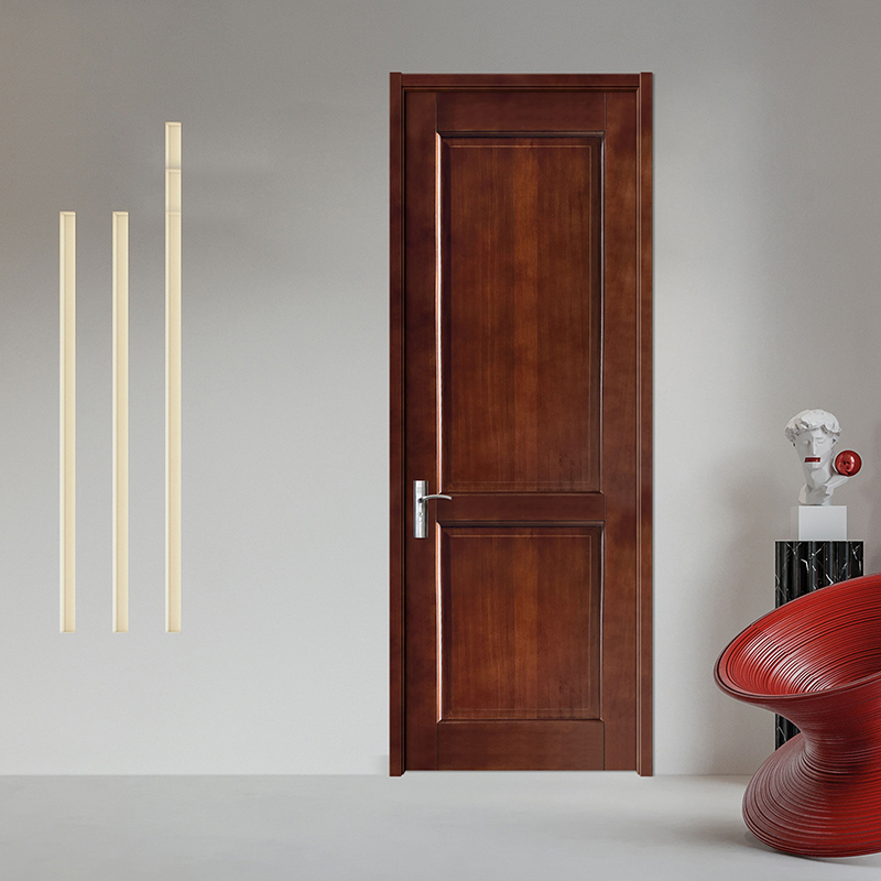 GPS-02 Economical Solid Wood Soundproofing Interior Door