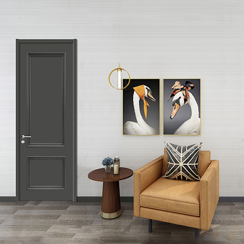 GP-011 French Style Single Open Painted Interior Door