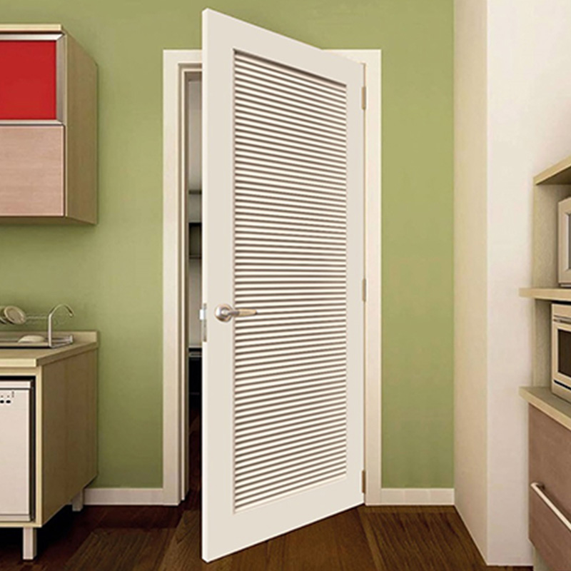 GS-L001 Classic Louver/Louver Solid Core White Interior Door